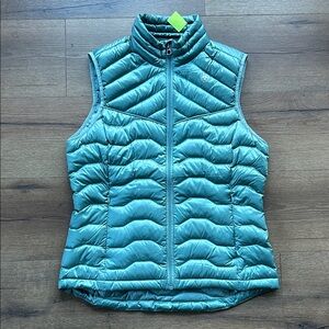 Ariat Tek Ideal Down Teal Puffer Vest ! Small
